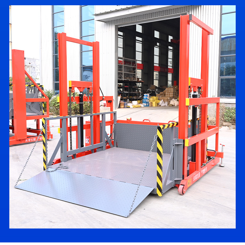 Mobile Loading and Unloading Lift Platform, Electric Container Loading and Unloading Tool, Logistics Truck Loading and Unloading Lift