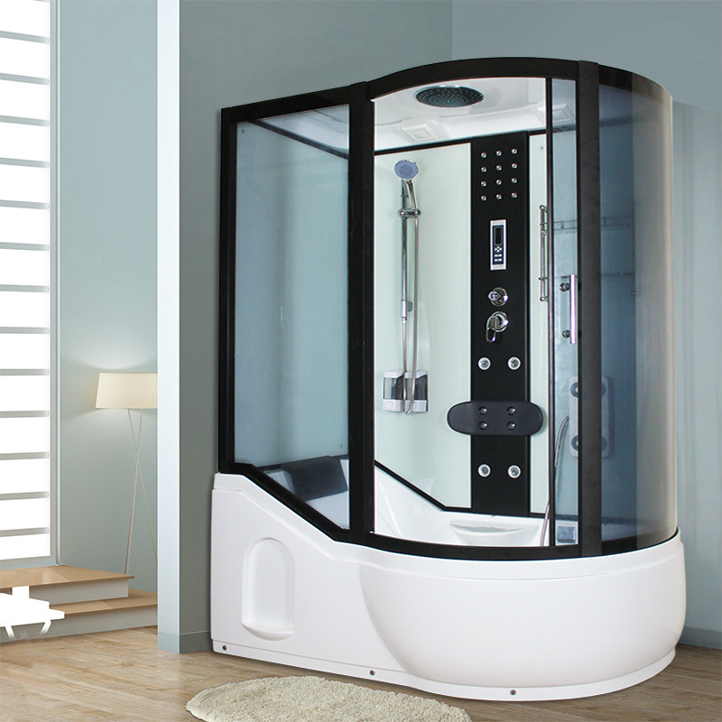 Dual-Purpose Home Shower Room with Integrated Surfing and Constant Temperature Massage, Suitable for Bathroom, Hotel Project, and Freestanding Bathtub