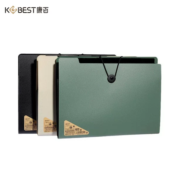 Simple Five-grid Organ Bag Student Multi-layer Folder Office Data File Bag Pregnant Women Data Storage Universal