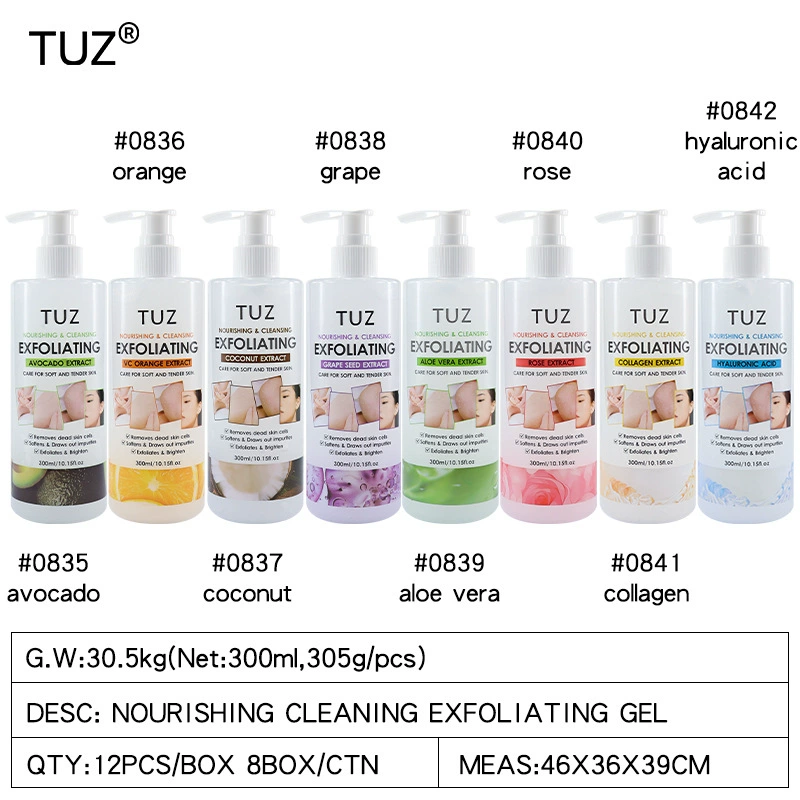 TUZ0835 Питательный очищающий отшелушивающий гель