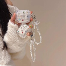 ����朗l��ɫˮ荶��C�ױ��o���m���O��Airpods1/2���߼���pro3��