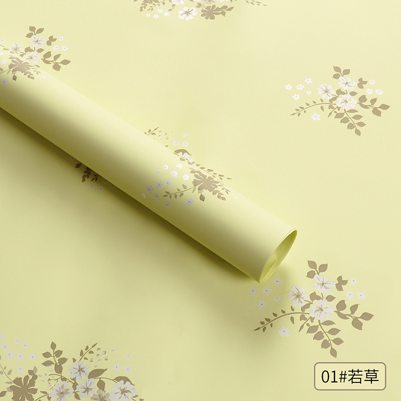 Huaxi montaña flor salvaje ins elemento floral fresco y elegante ramo de flores florista papel de embalaje de flores