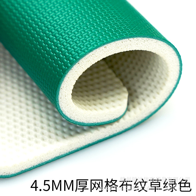 4.5mm 두께의 메쉬 천 잔디 녹색