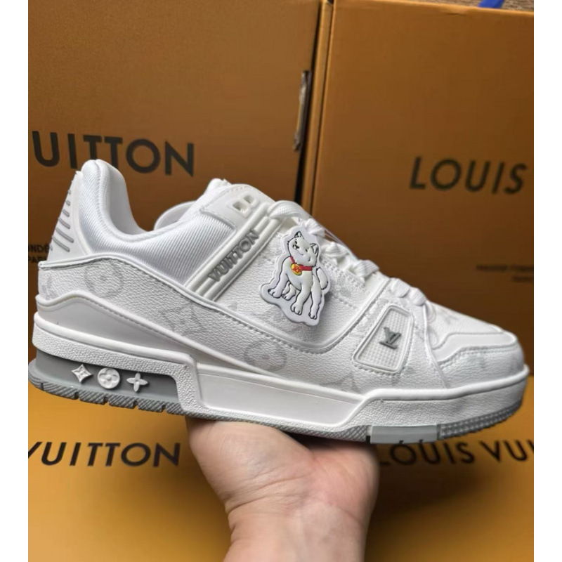 Comercio exterior Putian puro cuero original entrenador de burro de goma vacía zapatos de skate gorda para hombres y mujeres de alto lujo zapatos deportivos casuales