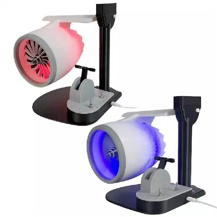 Форма турбовентилятора оснащена вентилятором для увлажнения красного света настольный спрей