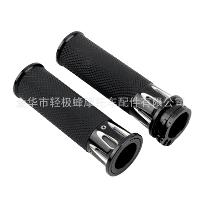 Motorcycle Accessories Handlebar Cover Motosiklet ləvazimatları və aksesuarları - porous-harley-glue-black
