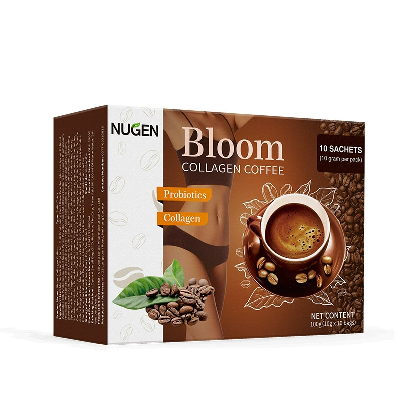 Для внешней торговли кросс-бордер долина, кофе коллаген кофе Bloom Collagencoffee белый кофе