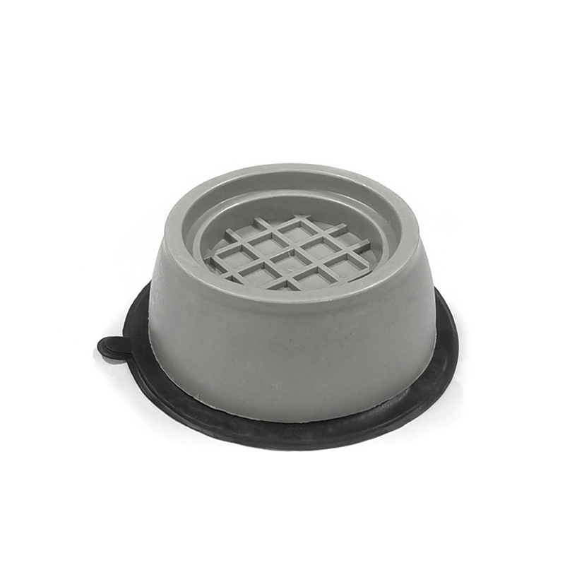 Máquina de lavado completamente automática almohadilla de pie aumento antideslizante almohadilla de pie refrigerador muebles de base almohadilla de aumento almohadilla de choque del rodillo