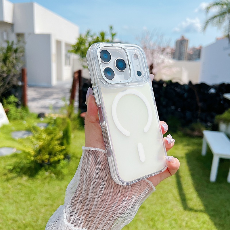 适用于iPhone 17 PRO MAX手机壳防摔新款11讯彩变色龙强力磁吸15+|undefined