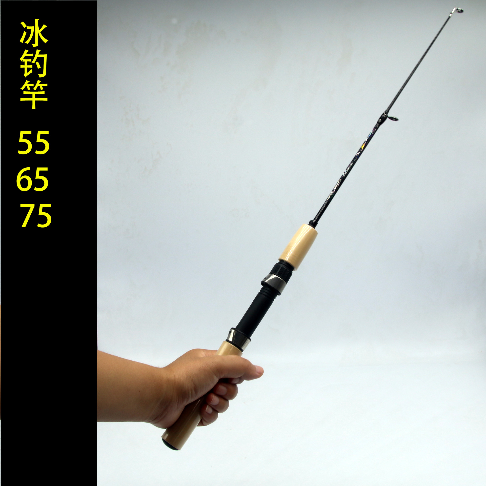Ice fishing rod spinning rod portable mini sea fishing rod winter fishing gear portable valve rod fishing rod winter fishing rod