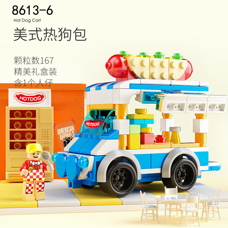 8613-6 Bánh mì hot dog kiểu Mỹ (hộp màu)