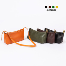 特价真皮女包高级感树膏皮休闲百搭腋下包斜挎手提植鞣皮麻将包