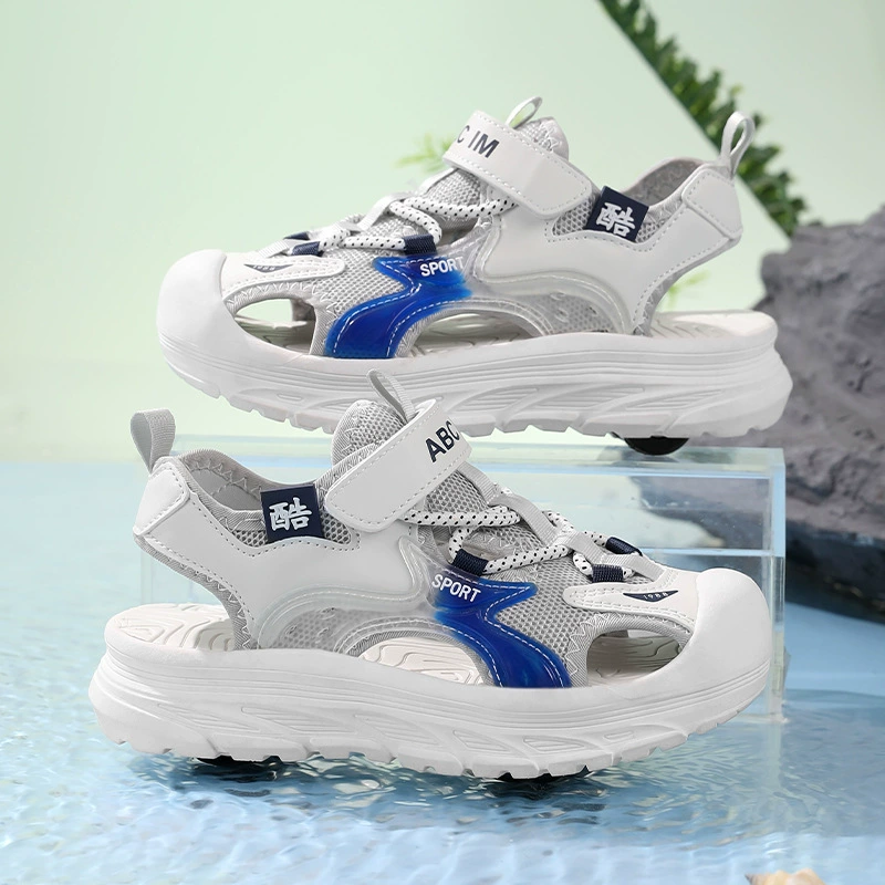 Детские роликовые сандалии Heelys Лето 2025 Новые спортивные ролики для мальчиков Детские четырехколесные туфли с закрытым носком