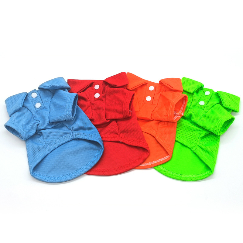 Ropa para perros, ropa para mascotas de verano para perros pequeños, ropa de protección solar para perros Corgi, ropa para gatos, anti-caída de cabello de verano, estilo fino transpirable