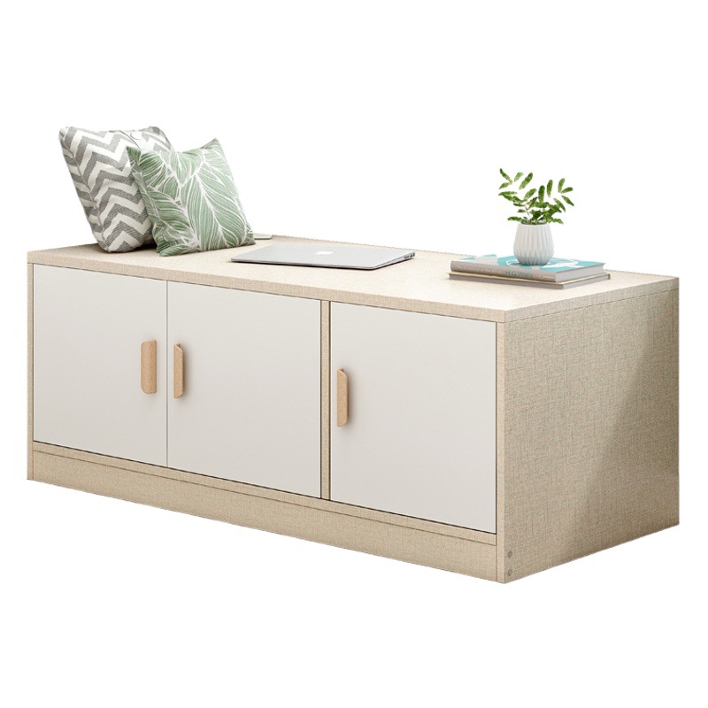 Bay window gabinete armario sala de estar balcón gabinete hogar pequeño apartamento piso bajo gabinete de piso simple gabinete de almacenamiento