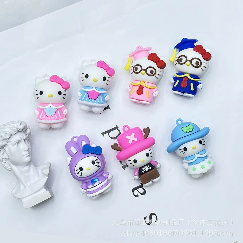 Hello Kitty, Sanrio, брелок, мультяшная подвеска, автомобильные ключи, новая коллекция