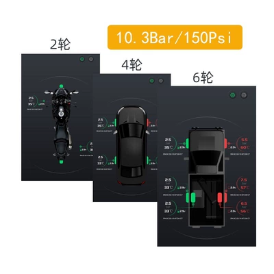 Motorcycle Tire Pressure Monitoring 2 Tire pressure monitoring system