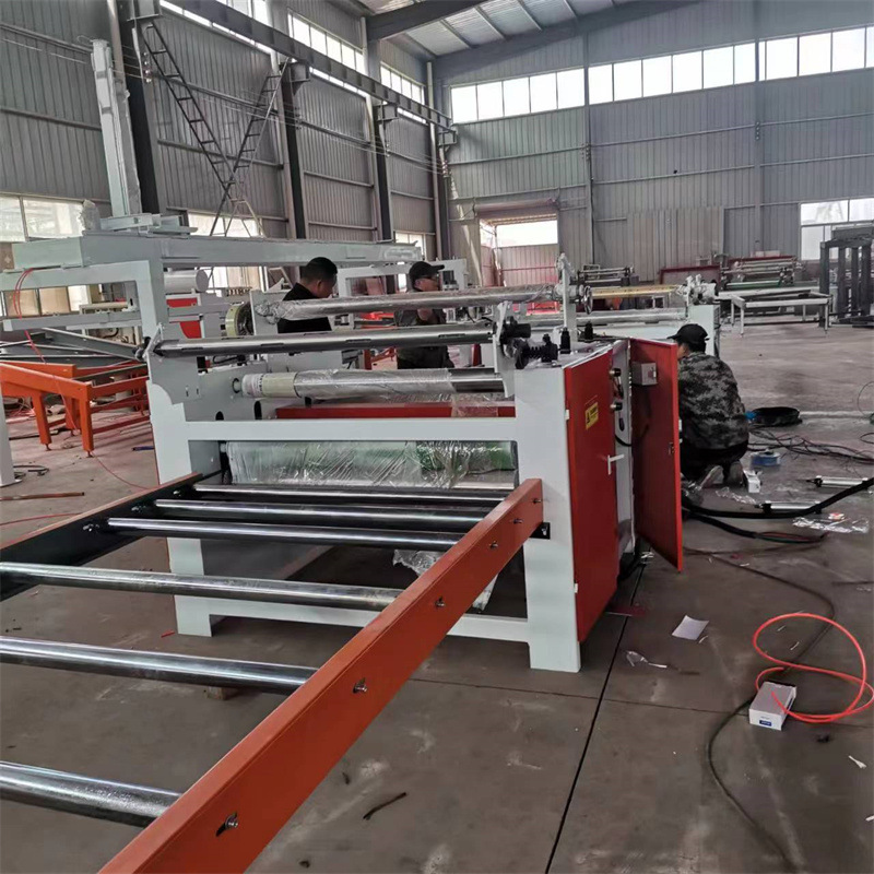 宣纸复合雪弗板热熔胶亚克力贴面机 PVC发泡板贴宣纸双面贴合机