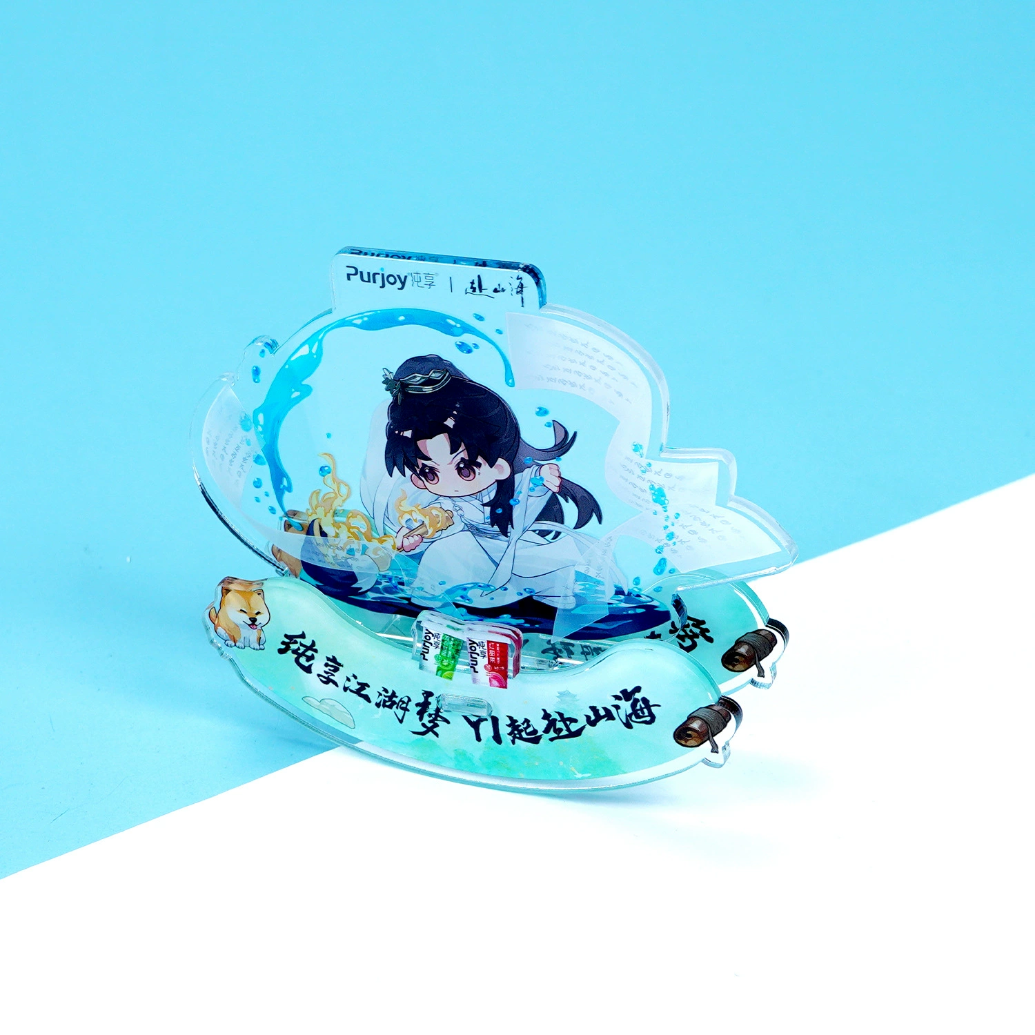 Аcrylic cartoon baby rocker, pendant, custom-made, handmade