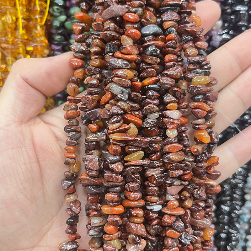 Natural red peter rabbit fur trim, approximately 80cm per strip