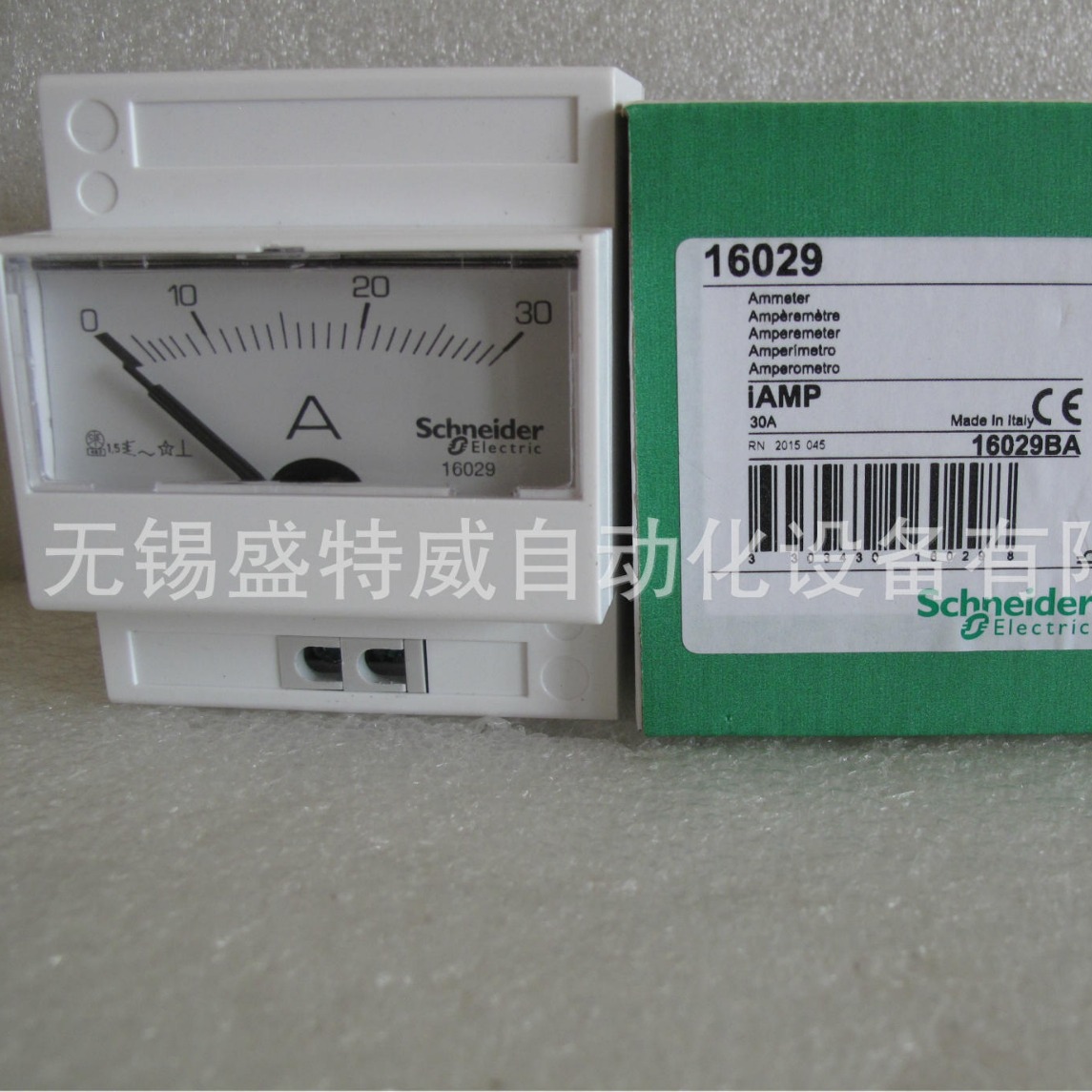 原装现货  16029/16030 模拟指针电流表，不需要CT，导轨安装