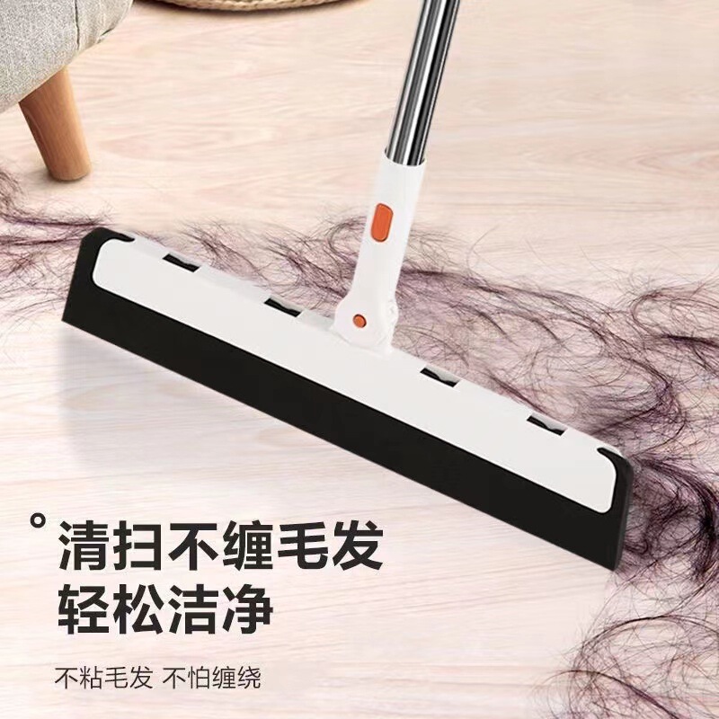 Manufacturer Wholesale Dust-Free Scraper to Sweep Bathroom Bathroom Wiper Artifact Stainless Steel Splicing Dry Stall Floor Scraper Cleaning