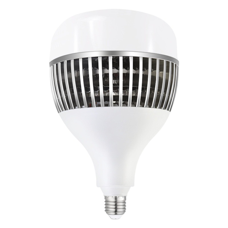 Bombilla LED súper brillante de 100W/200W de alta potencia, tipo aleta, con casquillo E27, para iluminación de taller, lámpara de bajo consumo.