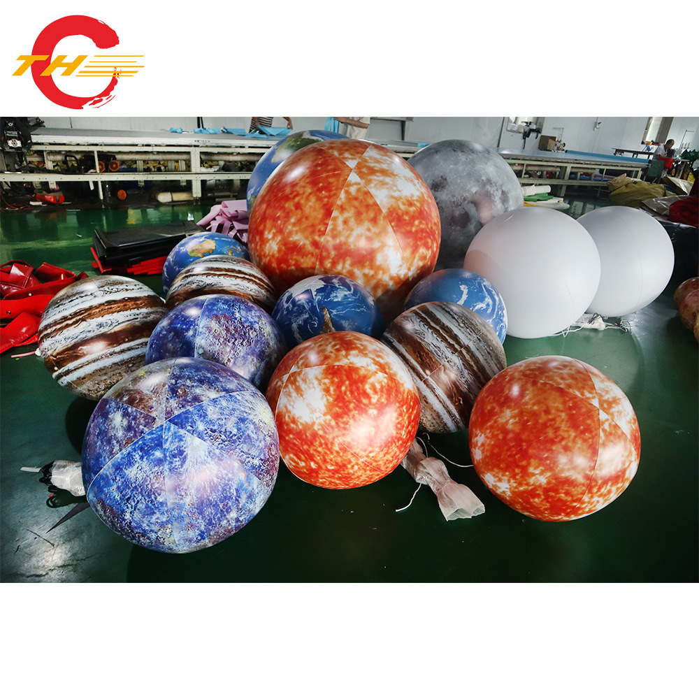 【充气空飘行星气球】升空气球 pvc空飘球 厂家直销各种充气模型