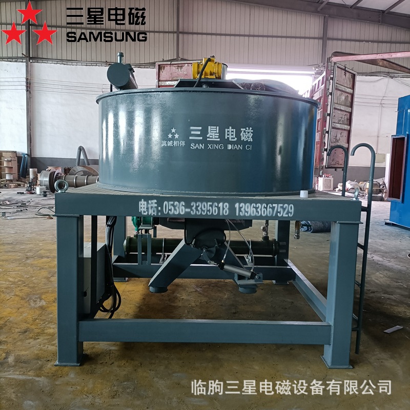 厂家供应强磁干粉除铁设备  自卸式除铁器 全自动电磁粉料除铁器