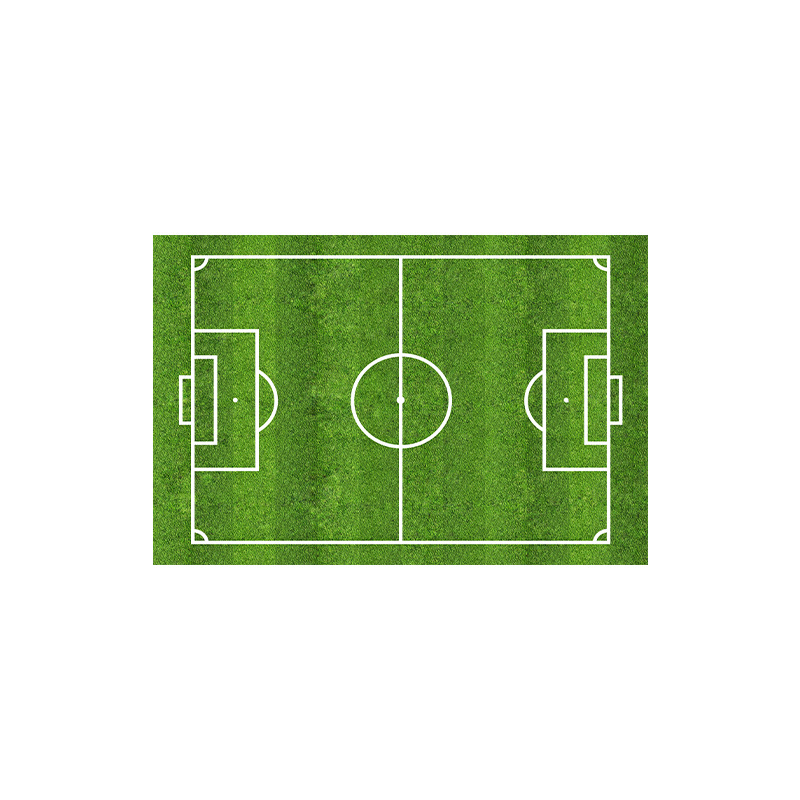 En stock serie de juegos dibujos animados alfombra del piso decorativo dormitorio manta sala juego fútbol campo