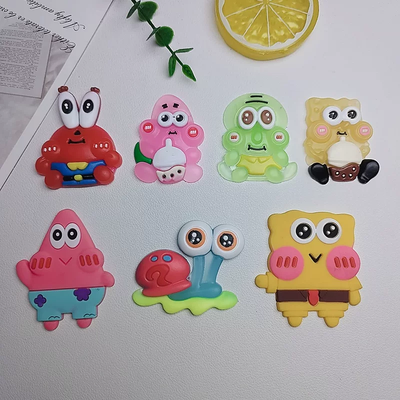 Cartoon cream phone case PVC, footwear buckle, storage box, decorative accessory, DIY