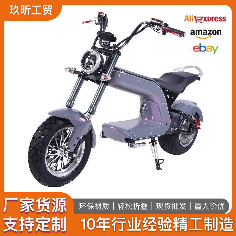 Factory outlet C6 Halley a storage battery car Electric motorcycle Scooter 60v 2000w