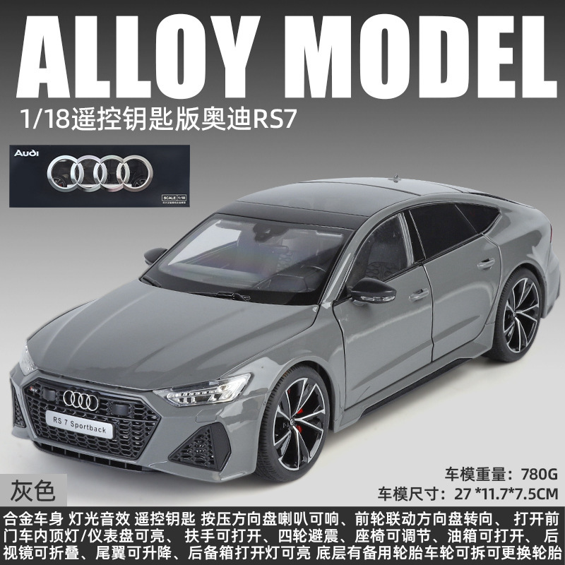 Auténtico autorizado 1: 18 aleación de automóviles molde de colección BMW Audi Land Rover Rambo accesorios de colección regalos para niños al por mayor