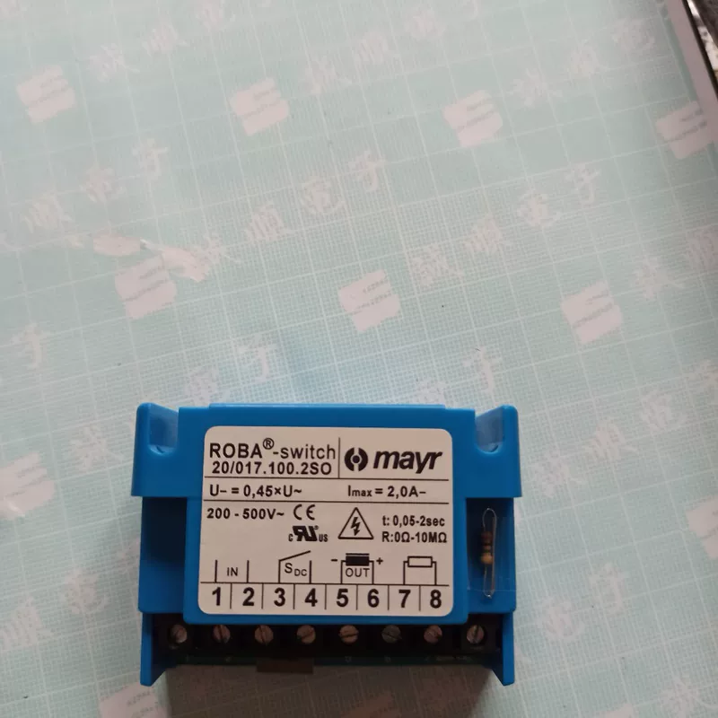Mayr 20/017.100.2SO ROBA-выключатель 2А 200-500В~ 0.05-2 с
