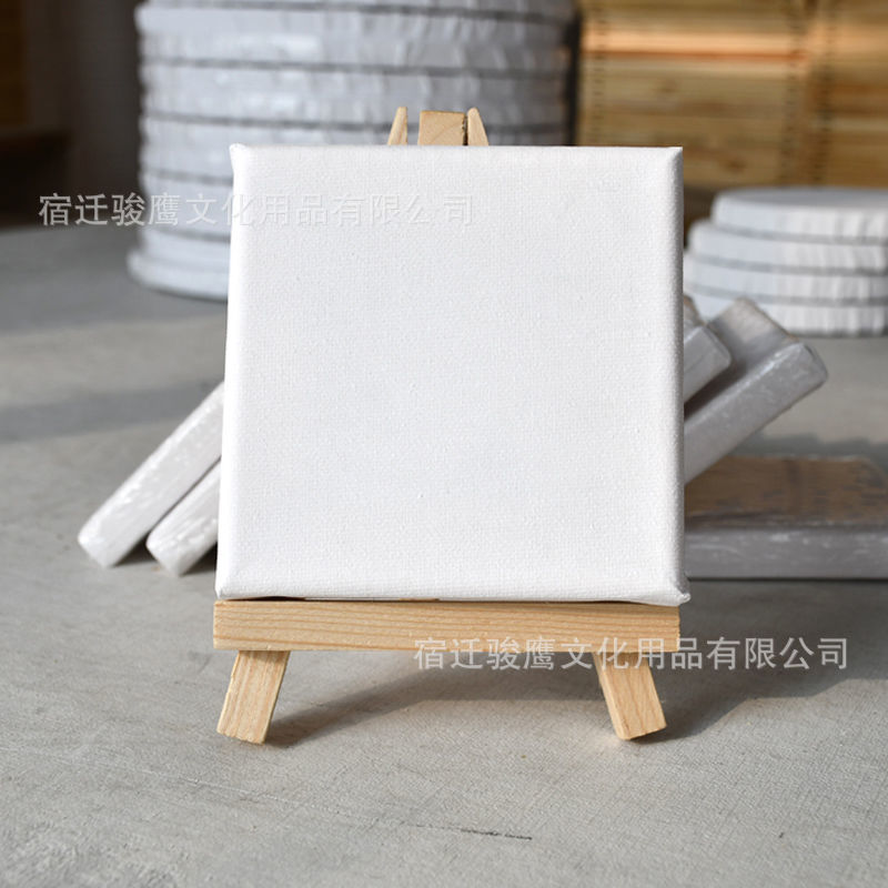 迷你画架画框组合手机支架桌面小画架 原木色儿童绘画迷你小画架
