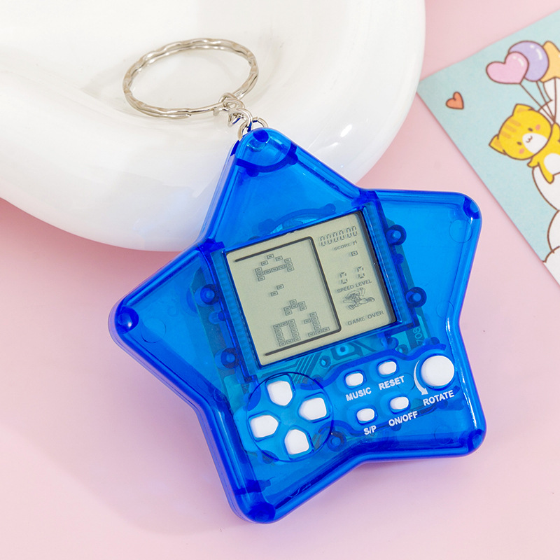 Transparent Blue Pentagram Game Console [Bag]