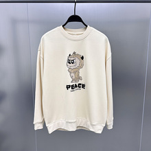 秋冬新款男装圆领卫衣卡通套头卫衣情侣时尚休闲卫衣潮B1CRE4323