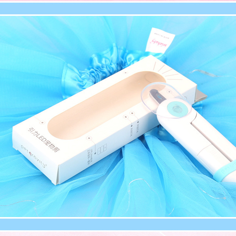 Gato cortaúñas perro cortaúñas mascotas cortaúñas luces LED anti-sangre posición manicura al por mayor