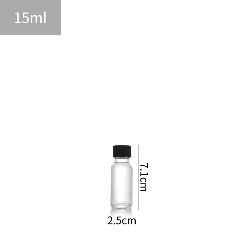 15ml 투명 베어 병 상자당 540개, 기본값