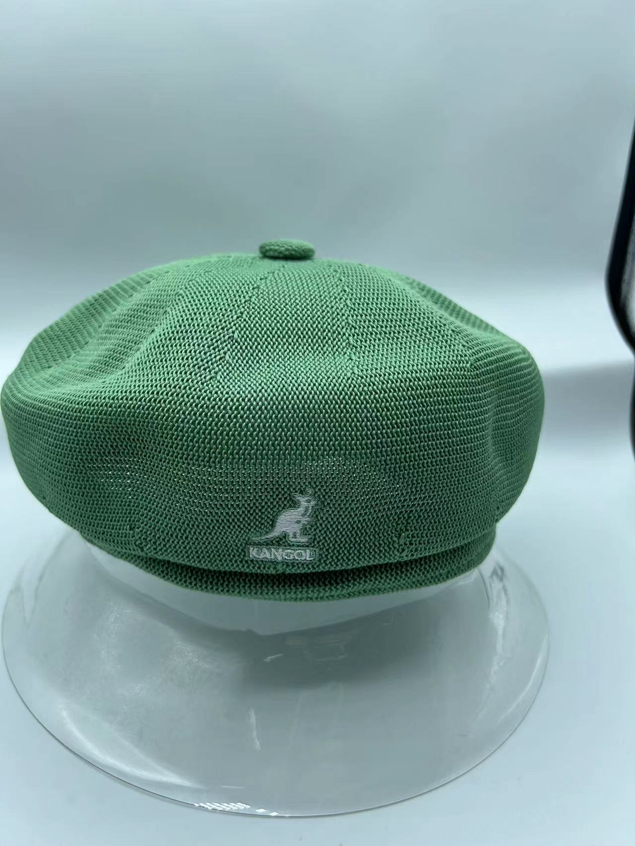Sombrero de calabaza de poliéster verde claro