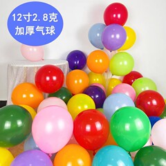 卸売 12 インチ 2.8 グラムラテックスバルーン厚みのある模造マットラウンド誕生日パーティー用品装飾マットバルーン