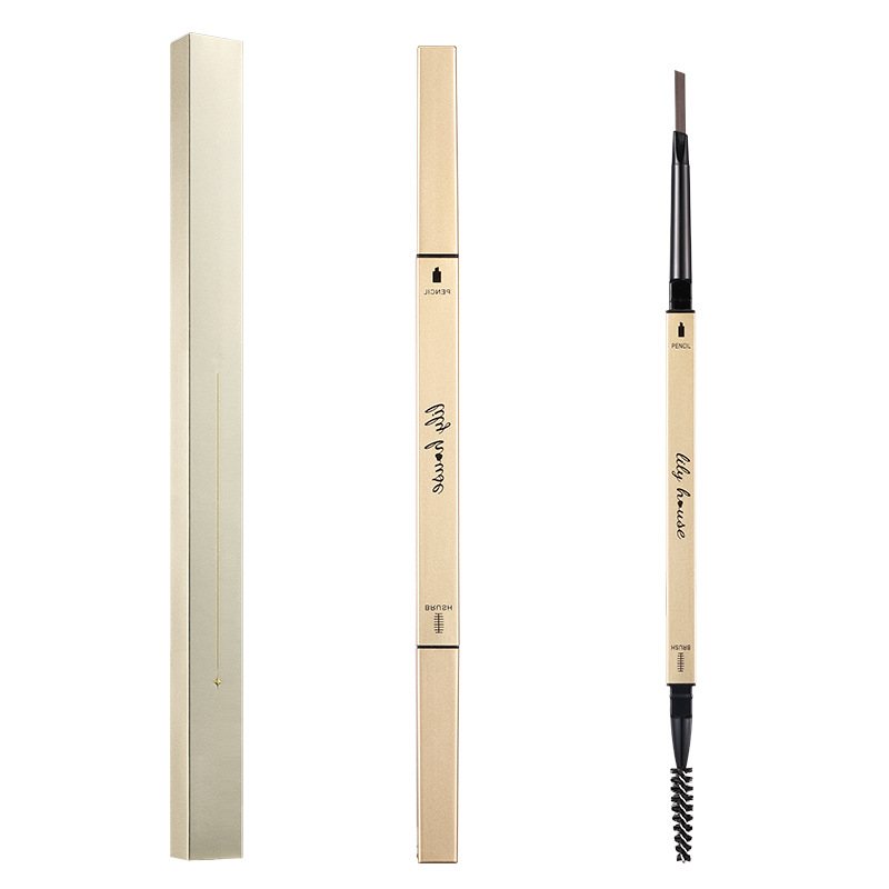 佳埼双头小金条眉笔不晕染防水防汗持久不脱妆不晕染极细眉笔批发