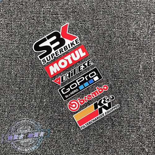 Motorcycle reflective decal race sponsor side strip decal TMAX530 modification sticker Waterproof sun protection