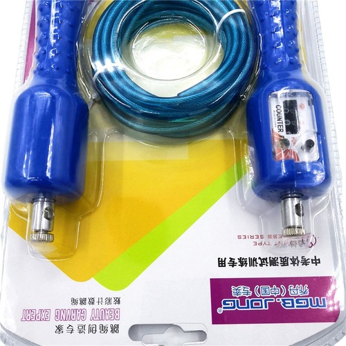 Skipping rope for children, primary school students, adult men and women, fitness counting training wire rope for high school entrance examination, 3 meters