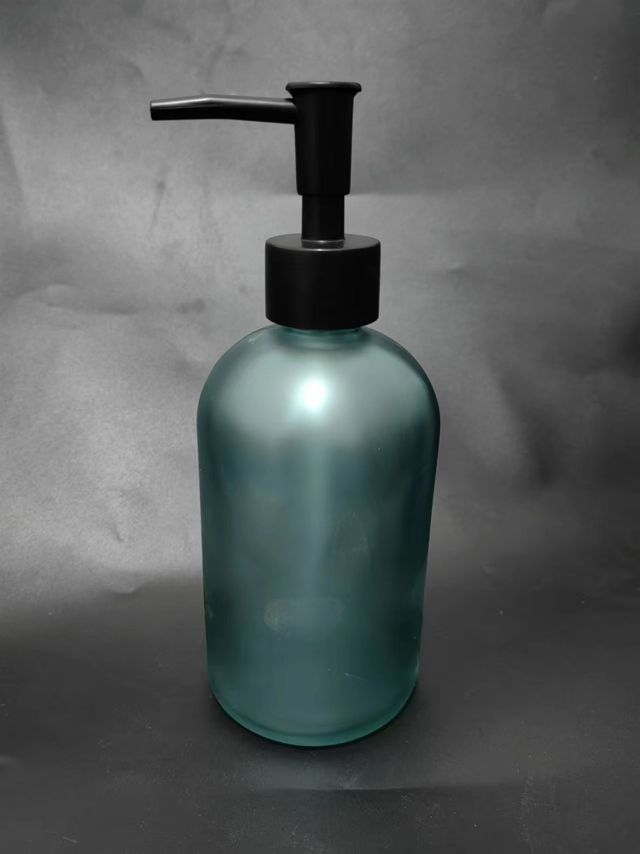Prensa tipo sub-botella Hotel B & B desinfectante de manos botella de vidrio hogar esmerilado loción Gel de ducha botella vacía al por mayor