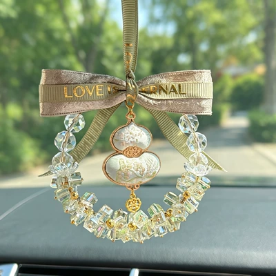 Crystal Gourd and Starry Sky | Car hanging