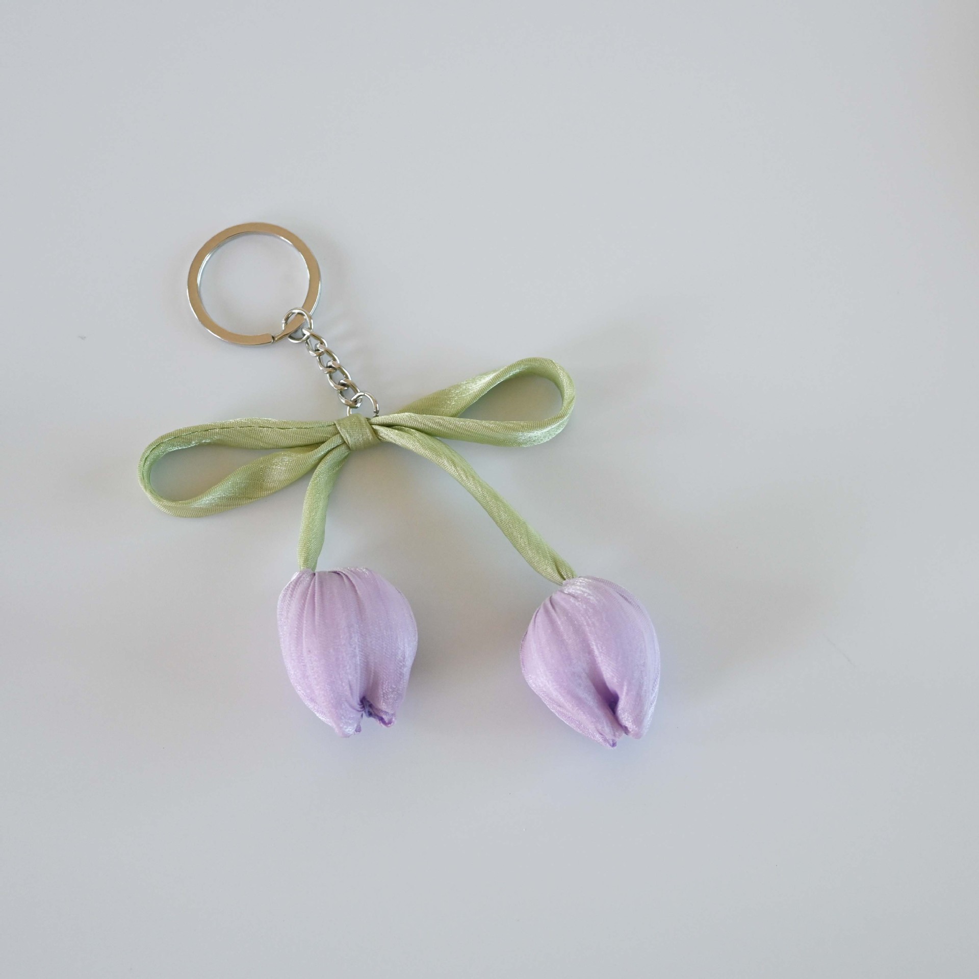 All Seasons Season 1 Piece Elegant Flower Cloth Keychain
