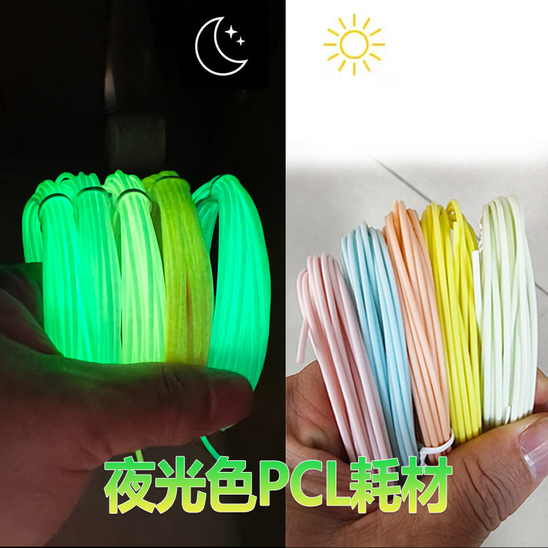 무작위 색상의 발광 소모품 5롤-25M