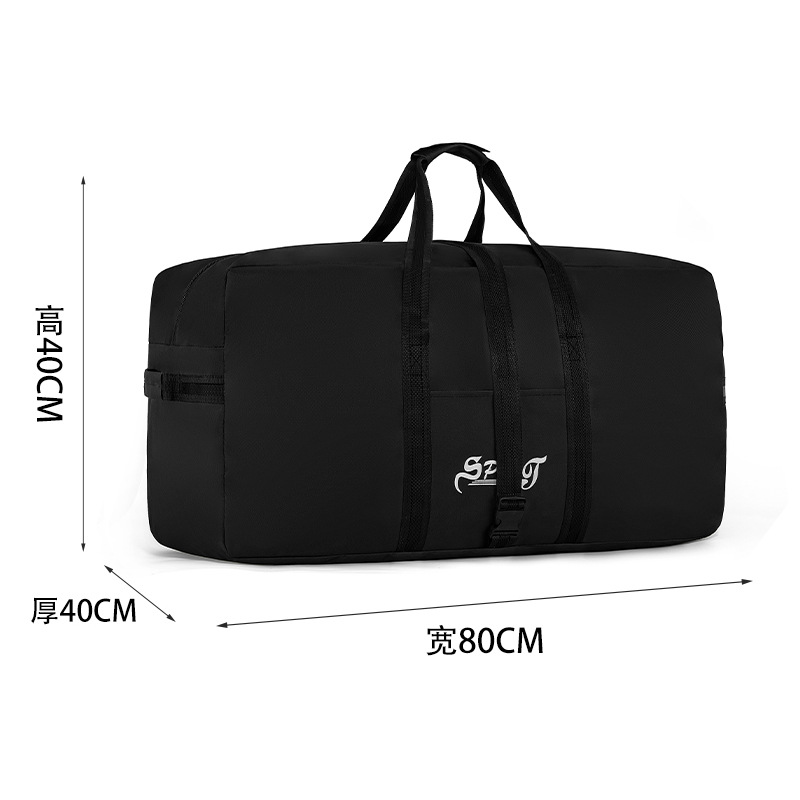 Bolsa de maleta plegable de gran capacidad de alojamiento de estudiantes ropa de cama Oxford tela bolsa de viaje