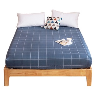 Fitted Sheet single piece non-slip Simmons protective cover 1.2 m1.5 m winter mattress cover bedspread dust cover all inclusive